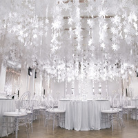 Housses de siège de chaise extensibles blanches modernes Housses de chaise épaissies pour banquet conférence hôtel mariage célébration