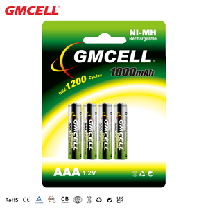 แบตเตอรี่แบบชาร์จได้ AAA 4 ก้อน 800mAh แบตเตอรี่ Ni-MH ขนาด Triple A พร้อมที่ชาร์จเร็ว 4 ช่อง 350mA สำหรับของเล่นและรีโมทคอนโทรล - Product Image 2