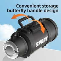 Bouteille d'eau isotherme en acier inoxydable 316 grande capacité, design moderne, pliable, portable, pour le camping, les voyages, la voiture, la maison