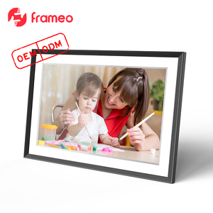 New lớn 15.6-inch cảm ứng Khung ảnh kỹ thuật số 16/32/64GB Wifi thông minh LCD video Album chia sẻ frameo miễn phí tải về - Product Image 1
