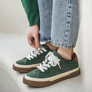 Chaussures pour hommes grandes tailles, chaussures de printemps résistantes à l'usure, semelle épaisse, nouvelles baskets polyvalentes, chaussures de style athleisure en toile Maillard - Product Image 5