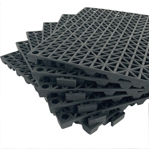 Tapis de <span class=keywords><strong>bain</strong></span> en PVC à drainage creux, antidérapant, séchage rapide, anti-moisissure, tapis de sol à emboîtement, facile à assembler, imperméable pour douche et salle de <span class=keywords><strong>bain</strong></span> - Product Image 2