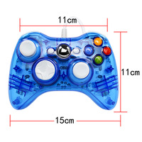 Manette de jeu filaire pour XBOXes 360 Joystick USB pour Xboxes 360 Console Gaming Handle
