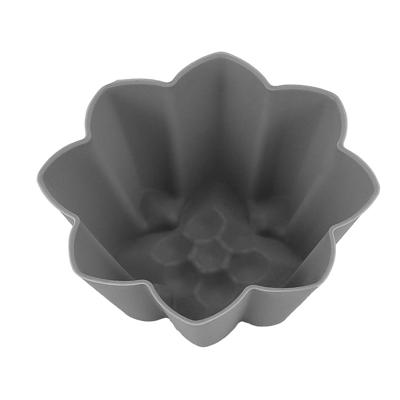 Fiore nordico grigio a 8 petali