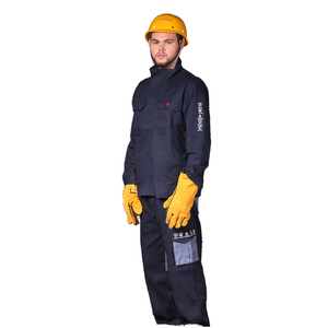 Ropa de Trabajo de Seguridad Ignífuga y Antiestática EN11611 EN11612 Traje de Protección FRC para Soldadores - Product Image 1