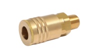 Raccords pneumatiques personnalisés interchangeables de type américain Aro Parker 210 NPT 1/4 filetage mâle en laiton 250 PSI -20°C