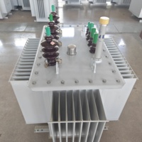 Transformateur immergé dans l'huile S11, enroulement entièrement en cuivre, entrée 3KV 11KV, sortie 400V, 30KVA 2500KVA 50HZ, personnalisé