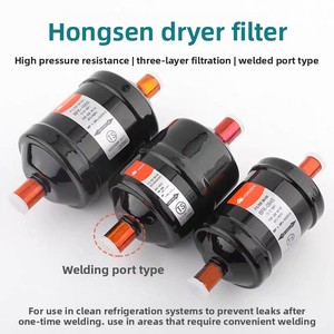 <span class=keywords><strong>Filtre</strong></span> déshydratant unidirectionnel Hongsen de type DSF pour système de climatisation, composant de réfrigération pour l'élimination de l'humidité - Product Image 3
