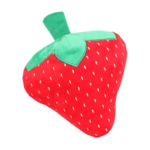 红果草莓垫毛绒玩具/柔软玩具/填充玩具