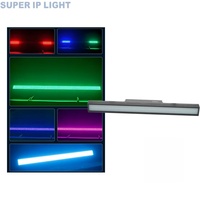 Projecteur Stroboscopique DJ Extérieur IP65 64+16 Segments RGB WA Wash à Effet Longue Durée Flash Course de Chevaux pour Bar, Fête, Scène