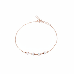 925 Sterling Silver <b>Stone</b> <b>Bracelet</b> Made in Turkey - Product Image 2