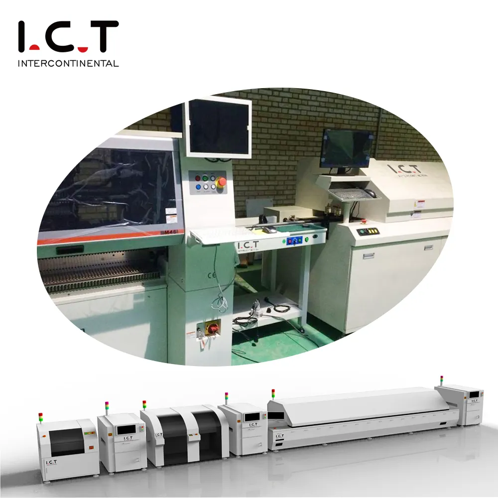 Mesin Produksi Elektronik Smt jalur otomatis penuh, jalur produksi Smt tampilan Led, jalur produksi Smt untuk layar Led