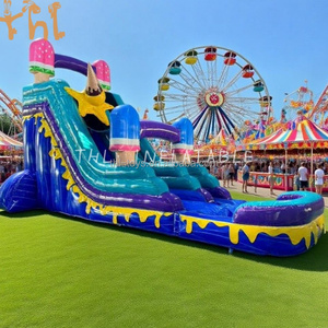 Commercial Renting Party Water <strong>Slide</strong> Inflatable <strong>Cheap</strong> Adult Inflatable Water <strong>Slide</strong> with <strong>Swimming</strong> <strong>Pool</strong> - Product Image 6