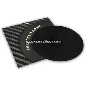 Nieuwe Producten Koolstofvezel Vinyl Records Slipmats Voor Draaitafel Speler Hifi Muziek