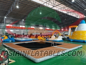 Piattaforma Galleggiante Gonfiabile Personalizzata in PVC per Uso Domestico Interno, Piscine Oceaniche/Marine, Yacht e Parchi Acquatici - Product Image 5