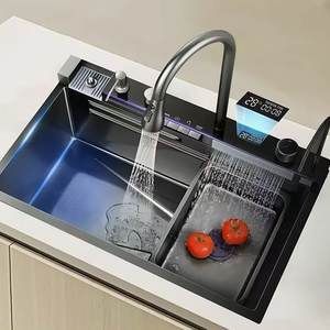 Fregadero de Cocina Premium con Excelente Estabilidad y Fácil Mantenimiento para un Uso Doméstico Duradero - Product Image 1