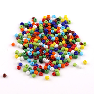 Cuentas de cerámica de 4mm, cuentas redondas de color sólido sueltas para hacer pulseras, accesorios de joyería DIY - Product Image 4