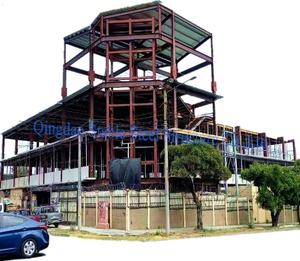 Structure en acier préfabriquée de haute qualité, entrepôt, atelier, bâtiment de bureau avec remise - Product Image 2