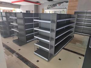 Kệ tạp hóa hiệu thuốc hiển thị Giá cửa hàng mini Kệ Gondola siêu thị Kệ Trắng cửa hàng trưng bày đứng 18 hai mặt - Product Image 4