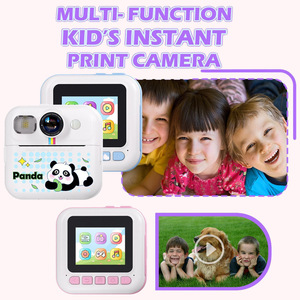 Appareil photo numérique pour enfants licorne, tout-en-un, impression instantanée, double objectif, selfie, jouet éducatif de poche pour les jeux quotidiens en plein air - Product Image 5