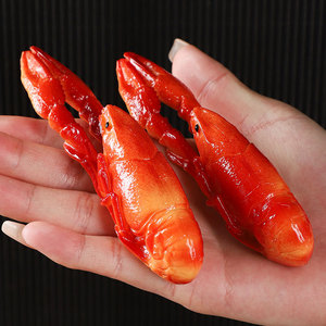 Restaurant Ornament Night Market Food <strong>Stalls</strong> Faux Food Model Artificial Cooked Crayfish Dish for <strong>Decoration</strong> - Product Image 6