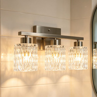 Luminaire de salle de bain pour hôtel et maison, abat-jour en verre créatif, éclairage de vanité pour la décoration intérieure