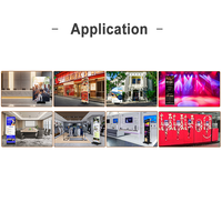 Écran publicitaire LED pliable en promotion P1.25 P1.5 P1.86 P2 P2.5 – Affichage LED à pas fin pour la publicité dans les centres commerciaux