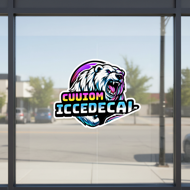 Factory Custom Waterproof Water Resistant Acrylic Stickers UV Printing Antistatic Eco-Friendly Removable Static Cling Windows