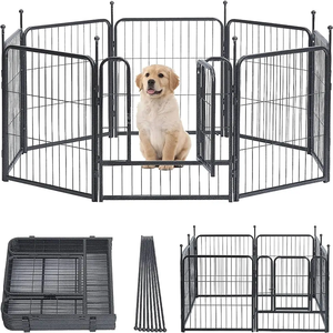 Barreras de Seguridad para Perros y Gatos, Resistentes al Óxido, de Metal Duradero, para Interiores y Exteriores, Directo de Fábrica - Product Image 1