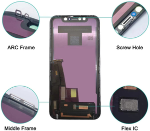 Reemplazo OEM del digitalizador de pantalla táctil <span class=keywords><strong>LCD</strong></span> <span class=keywords><strong>iPhone</strong></span> <span class=keywords><strong>XR</strong></span> de alta calidad 100% Especificaciones coincidentes - Product Image 4