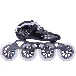 4 Wheels Speed Skate im Laden Schneller Versand Bereit zum Versand Inline Speed Skates