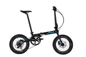 जावा X2 20 इंच तह 7 स्पीड हल्के फ्रेम फोल्डेबल कॉम्पैक्ट साइकिल एल्यूमीनियम मिश्र धातु पहियों के साथ - Product Image 2