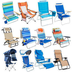 Bestex Chaise de plage courte personnalisée en aluminium de haute qualité Toile d'été personnalisée Chaise de plage Web pliable pour le bronzage - Product Image 6