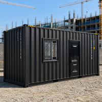 Conteneur modulaire de 20 pieds neuf pour usage commercial, conception préfabriquée, conteneur maritime, salle de bain, maisons modulaires