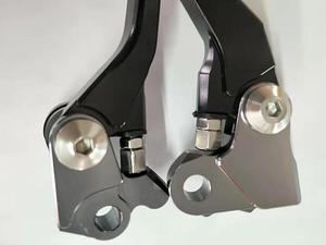 Bike Dirt 3 Fingers's Clutch Levers CNC brake for <span class=keywords><strong>Honda</strong></span> CR125R/250R CRF250R CRF450R - Product Image 4