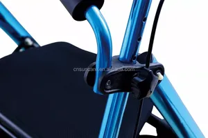 SUNCARE Hot Selling Modern Customization Aluminum Elderly Care Products Rollator with <strong>Chair</strong> <strong>Mobility</strong> - Product Image 5