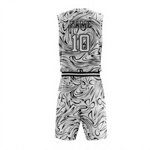 Uniforme de basket-ball sur mesure de haute qualité, nouvelle arrivée, uniforme de basket-ball personnalisé pour les sports de plein air - Product Image 2