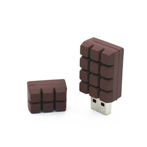 Personnalisé PVC personnalisé <span class=keywords><strong>usb</strong></span> disk individu 2D 3D chocolat forme clé <span class=keywords><strong>USB</strong></span> pour cadeau promotionnel logo design gratuit - Product Image 5