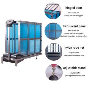 Máquina de Entrenamiento Portátil para Gallos que Ahorra Espacio, Cinta de Correr para Gallos Ideal para Ruedos de Pelea - Product Image 2