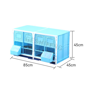 Personnalisation chats chiens animal grande <span class=keywords><strong>Cage</strong></span> d'élevage à <span class=keywords><strong>vendre</strong></span> multicouche mobile épissure amour perroquet <span class=keywords><strong>cage</strong></span> à oiseaux - Product Image 2