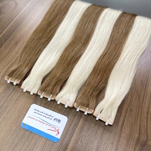 Venta al por mayor caliente verano 2025 100% Extensiones de cabello de cinta recta natural vietnamita Cinta dibujada doble Ins Hair - Product Image 3