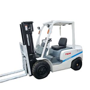 Used TCM 3-ton Diesel <b>Forklift</b> 90% NEW High Efficiency Gearbox Pump Motor Engine Bearing Made in Shanghai China with for Report - Product Image 1