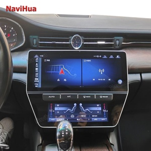 Navihua 12.3 Inch Android Radio Multimedia Car Stereo with AC Control Panel Duplex Screen for Maserati Quattroporte 2013-2016 - Product Image 3