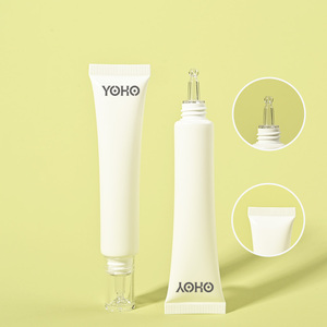 Tubi in Plastica Personalizzati per Cosmetici Non Sigillati, Tubi Bianchi con Coperchio a Goccia d'<span class=keywords><strong>Acqua</strong></span> per Confezionamento di Creme per Occhi e Lozioni - Product Image 3