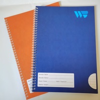 Offre Spéciale A4 Cahier a Spirale Notebook 200 Pages 8mm Line for School Notebook