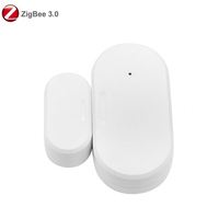Tuya zigbee3.0 detector de janela, inteligente, espessura, porta, segurança, vida inteligente, sensores de contato, alexa, google zigbee, sensor de porta