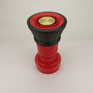 Buse de tuyau d'incendie industriel robuste de 2 pouces, flexible, à débit constant, à brouillard, avec verrouillage à came en aluminium - Product Image 3