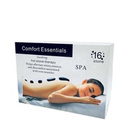 16 pièces/boîte pierres de massage chaudes roches chauffantes pour spa et massage à domicile