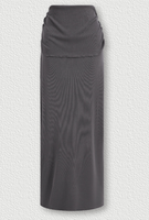 Ensemble décontracté OOTD pour femme : Haut court sexy style fille, col en V, en tissu côtelé long, avec impression personnalisée