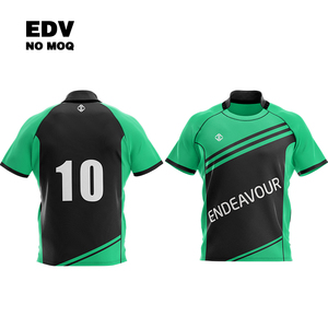Tailles pour jeunes disponibles Ensemble de maillots de rugby à coutures renforcées Logo de conception personnalisée Uniforme de rugby sans quantité minimale de commande pour l'équipe - Product Image 6